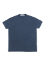 SBU 03078_2020AW Camiseta clásica de piqué de algodón azul 06