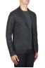 SBU 03094_2020AW Black wool blend sport blazer unconstructed and unlined 02