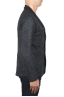 SBU 03094_2020AW Black wool blend sport blazer unconstructed and unlined 03