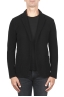 SBU 03098_2020AW Black wool blend sport jacket unconstructed and unlined 01