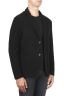 SBU 03098_2020AW Black wool blend sport jacket unconstructed and unlined 02