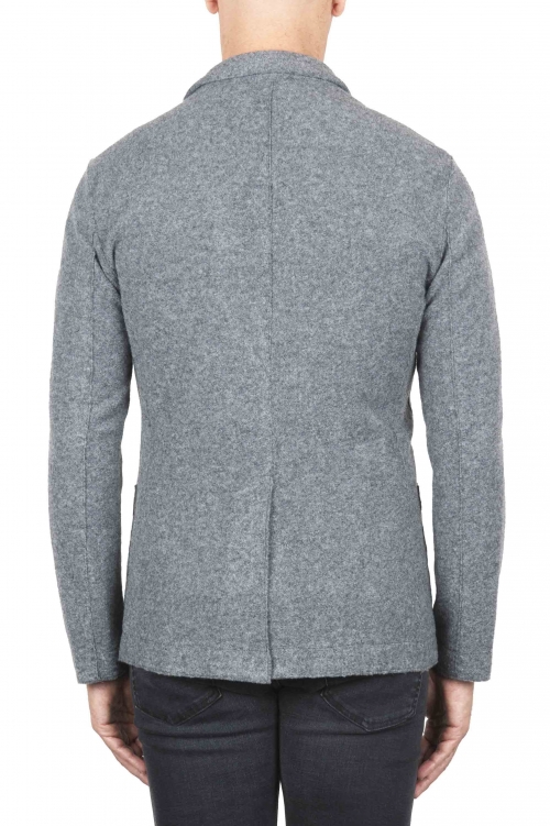 SBU 03099_2020AW Grey wool blend sport jacket unconstructed and unlined 01