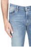 SBU 03112_2020AW Teint pur indigo délavé coton stretch bleu jeans  04