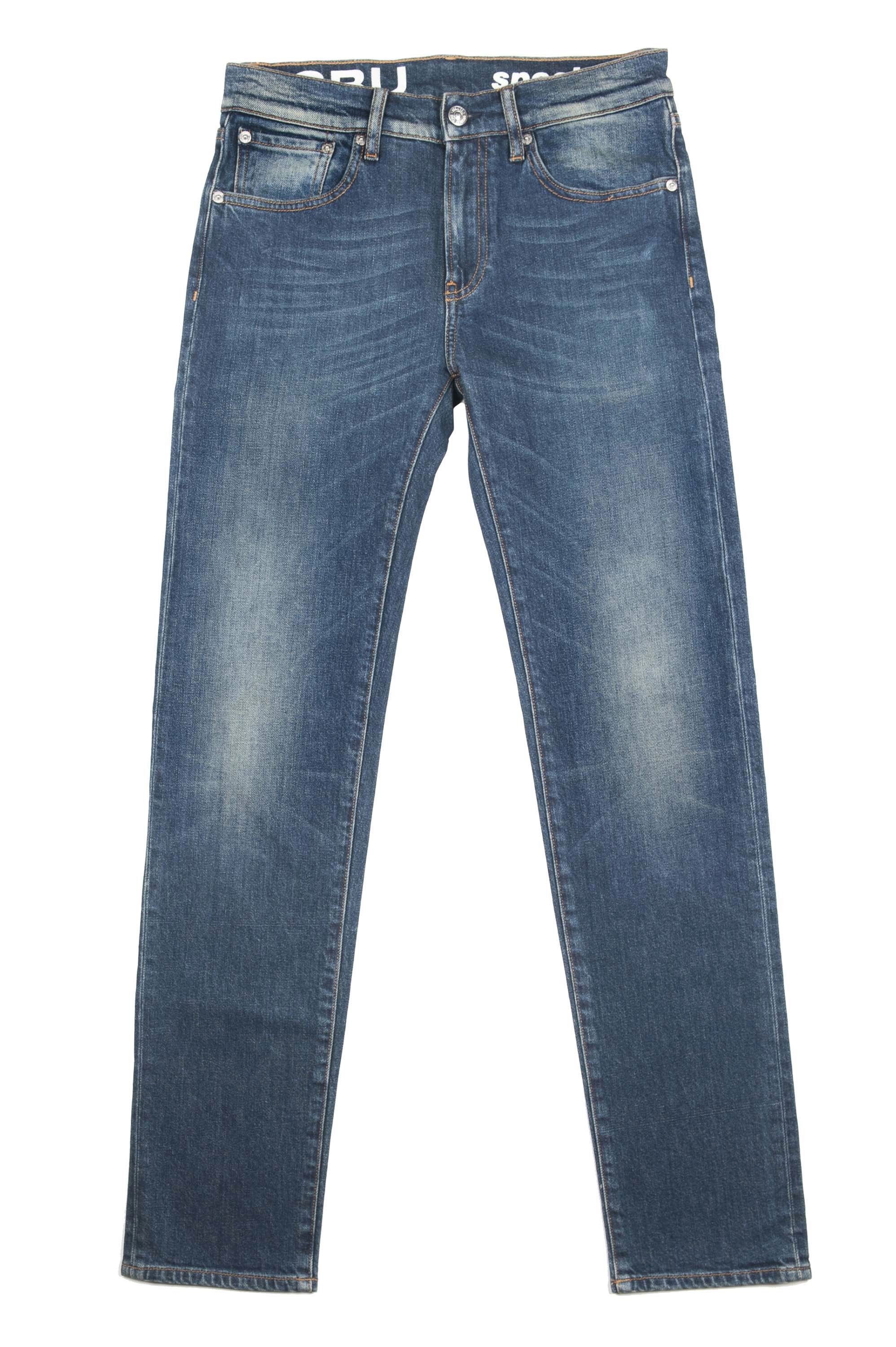 Stone washed jeans