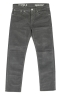SBU 03119_2020AW Grey overdyed pre-washed stretch ribbed corduroy cotton jeans 06