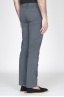 SBU - Strategic Business Unit - Classic Regular Fit Chino Pants In Grey Stretch Cotton