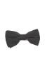 SBU 03131_2020AW Classic ready-tied bow tie in grey silk satin 01