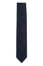 SBU 03136_2020AW Classic skinny pointed tie in black silk 01