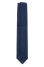 SBU 03138_2020AW Classic skinny pointed tie in blue silk 02