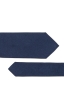 SBU 03138_2020AW Classic skinny pointed tie in blue silk 04