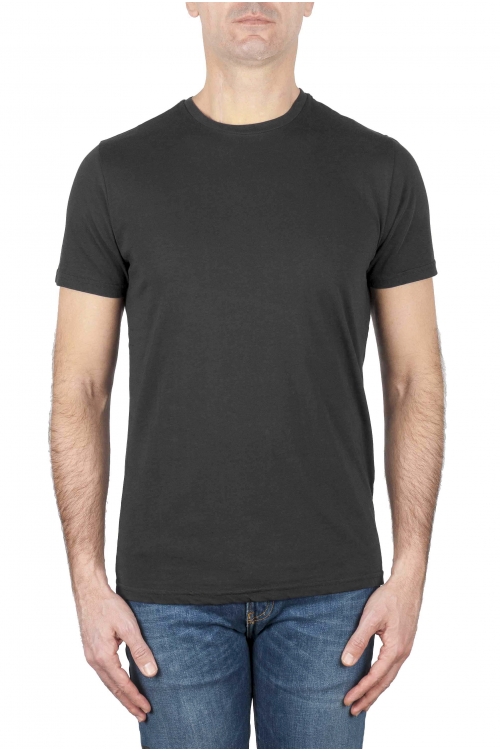 SBU 03147_2020AW Classic short sleeve cotton round neck t-shirt grey 01
