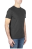 SBU 03147_2020AW T-shirt girocollo classica a maniche corte in cotone grigia 02