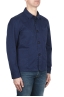 SBU 03160_2021SS Unlined multi-pocketed jacket in indigo cotton 02