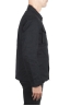 SBU 03168_2021SS Wind and waterproof hunter jacket in black oiled cotton 03