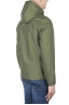 SBU 03170_2021SS Technical waterproof hooded windbreaker jacket green 04