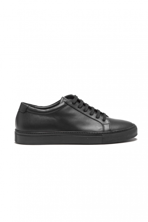SBU 03195_2021SS Sneakers stringate classiche di pelle nere 01