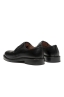 SBU 03200_2021SS Black lace-up plain calfskin derbies with leather sole 03