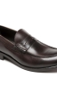SBU 03202_2021SS Brown plain calfskin penny loafers with leather sole 06