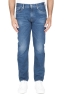 SBU 03205_2021SS Blue jeans stone washed in cotone tinto indaco 01