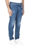 SBU 03205_2021SS Blue jeans stone washed in cotone tinto indaco 02