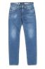 SBU 03205_2021SS Blue jeans stone washed in cotone tinto indaco 06