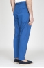 Pantaloni Da Lavoro 2 Pinces Giapponesi In Cotone Blue