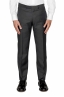 SBU 03237_2021SS Blazer y pantalón formal de lana fresca negro para hombre 04