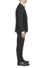 SBU 03245_2021SS Black wool tuxedo jacket and trouser 03