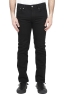 SBU 03213_2021SS Jeans en coton stretch noir teint à l'encre naturelle 01