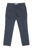 SBU 03252_2021SS Classic chino pants in navy blue stretch cotton 06