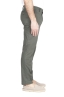 SBU 03253_2021SS Pantaloni chino classici in cotone elasticizzato verde 03