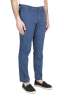 SBU 03255_2021SS Pantalones chinos clásicos en algodón elástico azul 02