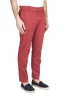 SBU 03257_2021SS Pantalón chino clásico en algodón elástico rojo 02