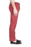 SBU 03257_2021SS Pantalón chino clásico en algodón elástico rojo 03