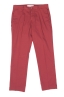 SBU 03257_2021SS Pantalón chino clásico en algodón elástico rojo 06