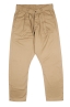 SBU 03268_2021SS Pantaloni da lavoro giapponesi con due pinces in cotone beige 06