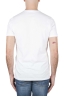 SBU 02847_2021SS T-shirt girocollo classica a maniche corte in cotone grafica stampata verde e bianca 05
