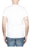 SBU 01803_2021SS Camiseta blanca de cuello redondo estampado a mano 04