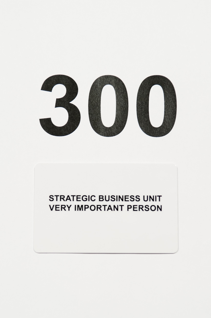Carte cadeau Strategic Business Unit 300