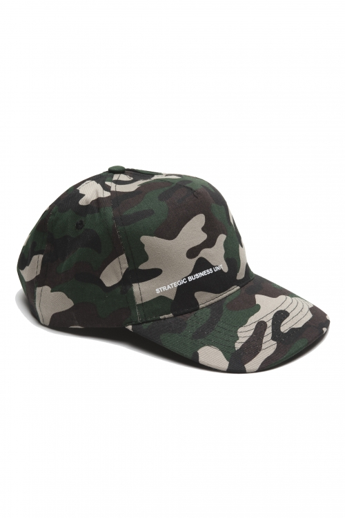 SBU 01809_2021SS Classic cotton baseball cap camouflage green 01