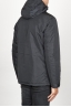 SBU 00900 Technical waterproof padded short parka jacket black 03