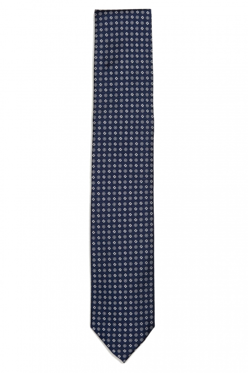 SBU 01576_2021SS Classic handmade pointed tie in silk 01