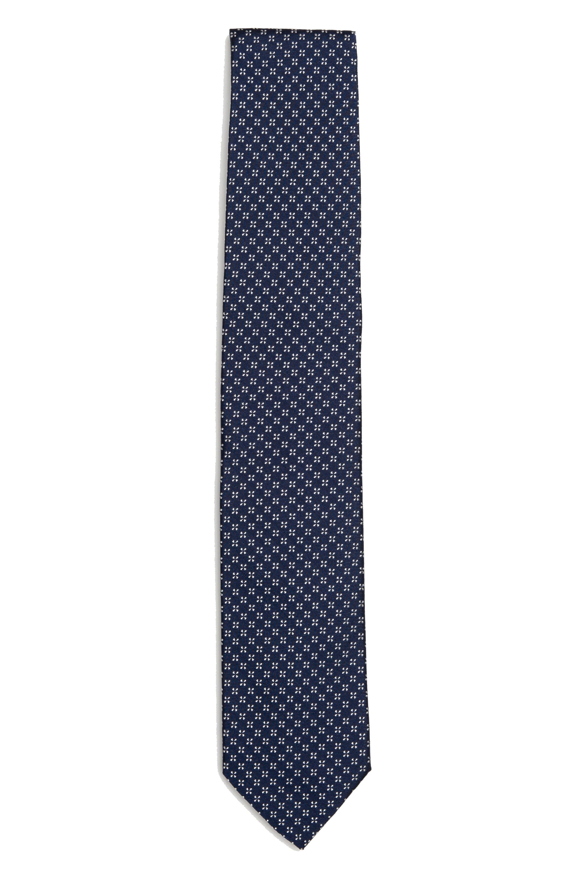 SBU 01580_2021SS Classic handmade pointed tie in silk 01
