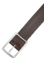 SBU 03019_2021SS Brown bullhide leather belt 1.4 inches 03
