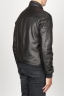 SBU 00906 Classic flight jacket in black lambskin leather 03