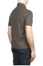 SBU 03289_2021SS Short sleeve green cotton crepe polo shirt  04