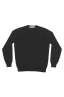 SBU 03298_2021SS Black crew neck sweater in pure cotton 06