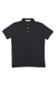 SBU 03285_2021SS Short sleeve chalkboard grey pique polo shirt  06