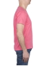 SBU 03305_2021SS Camiseta de algodón flameado con cuello redondo rosa 03