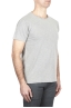 SBU 03310_2021SS Camiseta de algodón con cuello redondo en color gris perla 02